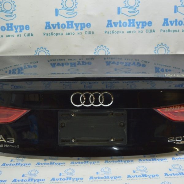 Крышка багажника Audi A3 8V 15-20 4d, 5d черный LY9T (02) 8V5-827-025-F