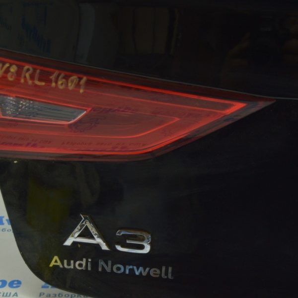 Эмблема надпись A3 крышки багажника Audi A3 8V 15-20 8P0-853-741-2ZZ