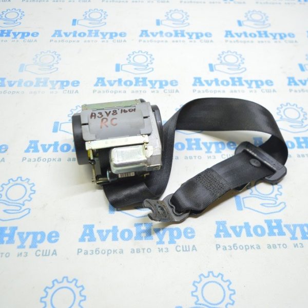 Ремень безопасности центральный Audi A3 8V 15-20 4d, 5d, черный