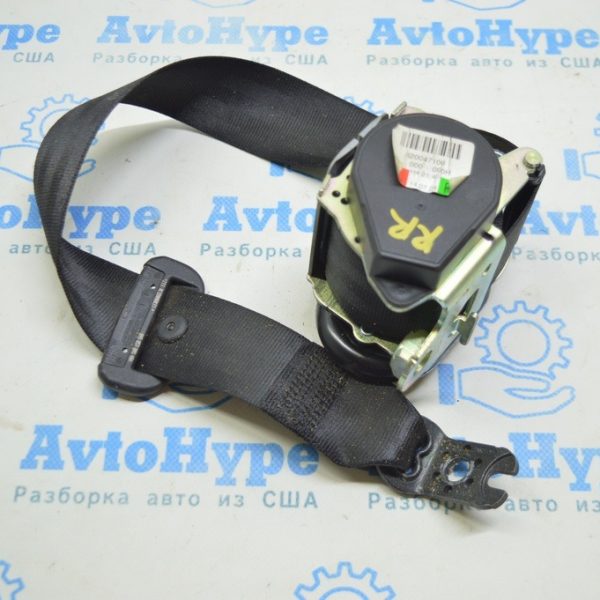 Ремень безопасности задний правый Audi A3 8V 15-20 4d, 5d, черный 8V5-857-805-V04