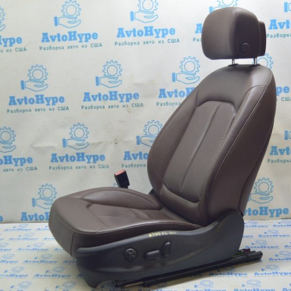 Комплект сидений рыжая кожа с Airbag Audi A3 8V 15-20 4d, 5d (01) 8V0-881-405-AE-QJH 8V0-881-406-C-R0B