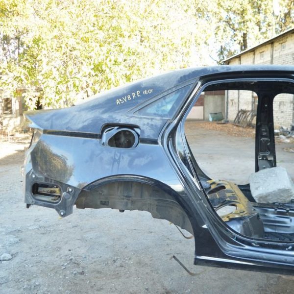 Четверть крыло задняя правая Audi A3 8V 15-20 4d, на кузове, черная (01) 8V5-809-838