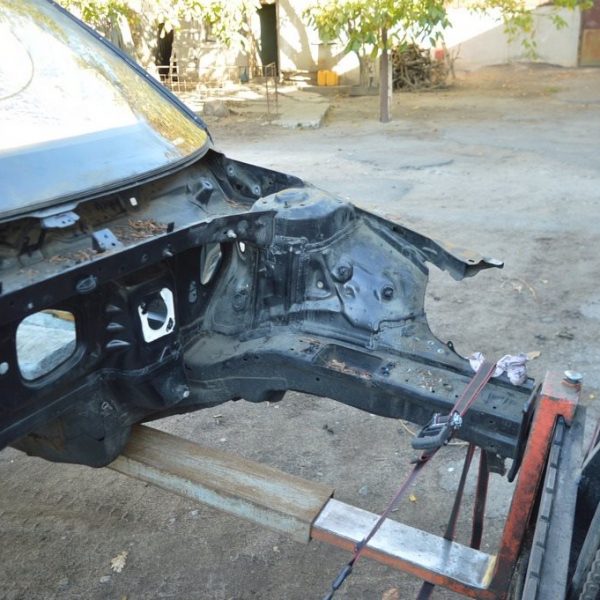 Четверть передняя левая Audi A3 8V 15-20 4d, 5d, на кузове, черная (01) 8V5-802-123