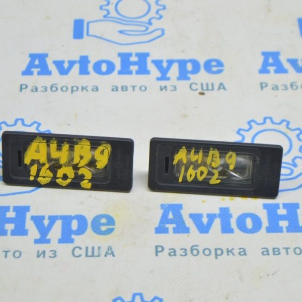 Подсветка номера крышки багажника левая Audi A4 B9 17- 5NA943021