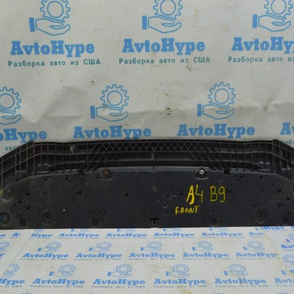 Защита переднего бампера Audi A4 B9 17- (01) надрыв 8W0807611