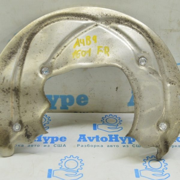 Кожух тормозного диска передний правый Audi A4 B9 17- 8W0615312E