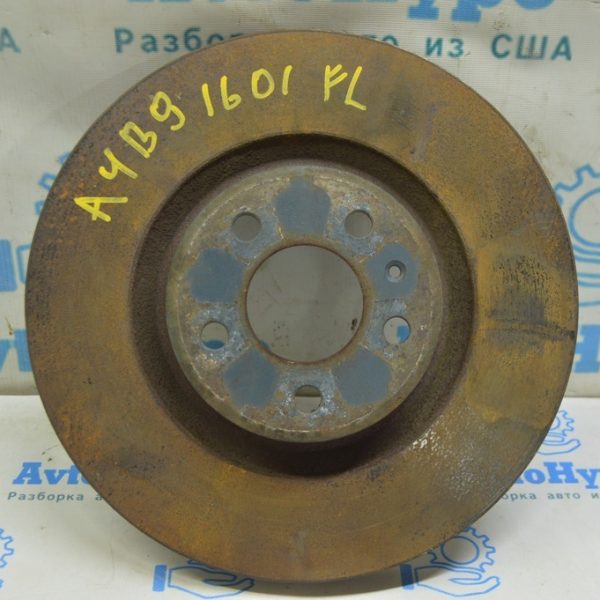 Диск тормозной передний левый Audi A4 B9 17- 338/29мм 8W0615301G