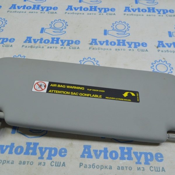 Козырек левый Audi A4 B9 17- серый 8W0857551AAEA7