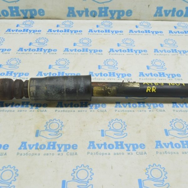 Амортизатор задний правый Audi A4 B9 17- с опорой (01) порван сайлент, ржавый 8W0513035AA