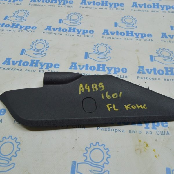 Накладка центральной консоли боковая левая Audi A4 B9 17-19 черная 8W1-863-311-A-4PK