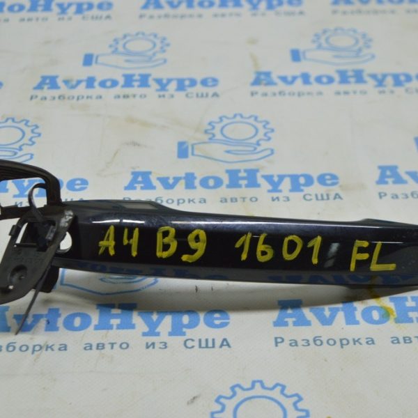 Ручка двери внешняя передняя левая Audi A4 B9 17- с подсветкой 8W1837239 GRU