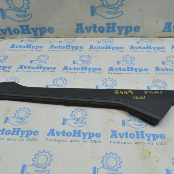 Накладка центральной левая Audi A4 B9 17-19 черная 8W1-863-305-B-6PS