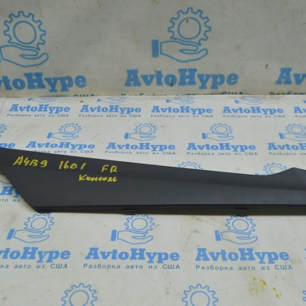 Накладка центральной правая Audi A4 B9 17-19 черная 8W1-863-306-B-6PS