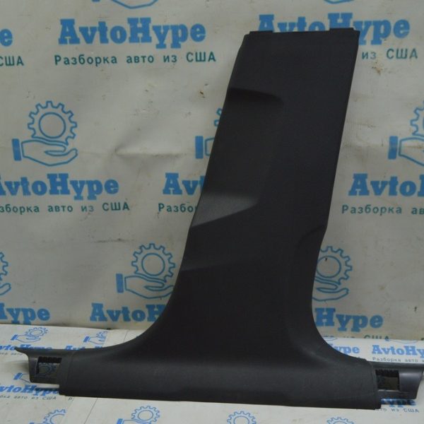 Накладка центральной стойки нижняя правая Audi A4 B9 17- черная 8W0867240A 4PK