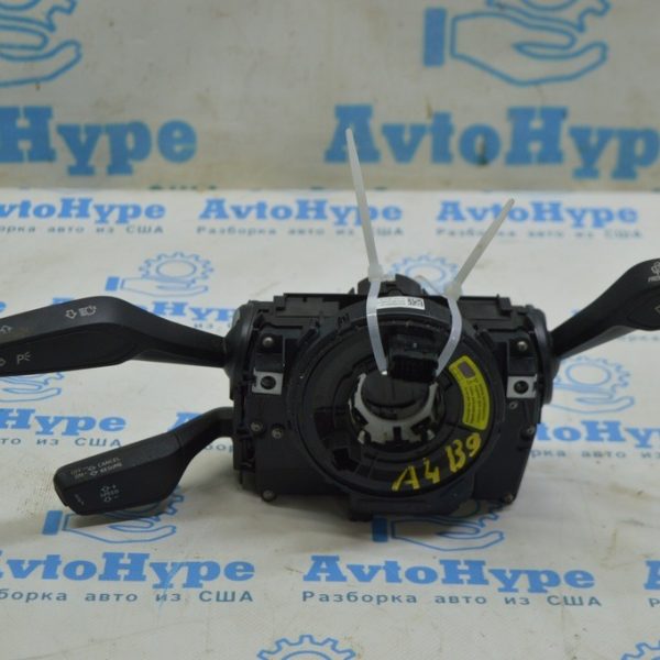 Подрулевой переключатель гитара в сборе Audi A4 B9 17- с шлейфом, с dynamic steering (01) 4M0-907-129-GB