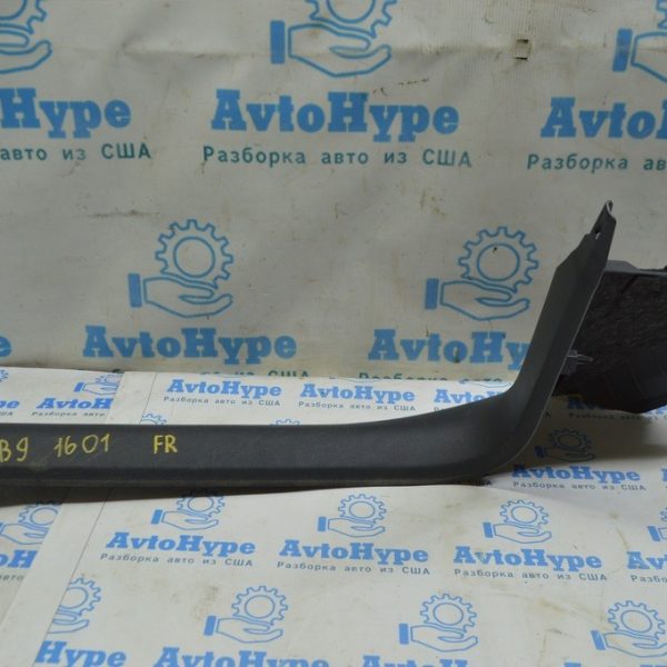 Накладка порога внутр передняя правая Audi A4 B9 17- черная 8W1867272A 4PK