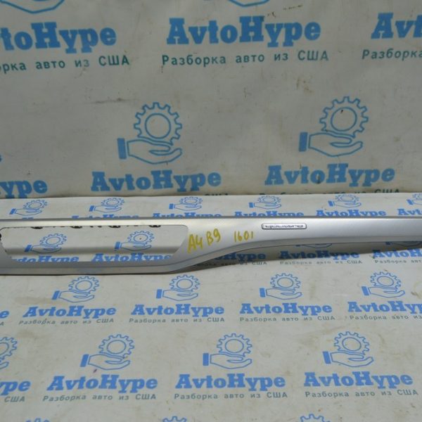 Накладка передней панели правая Audi A4 B9 17- серая AWD 8W1-853-190-AA-UR3