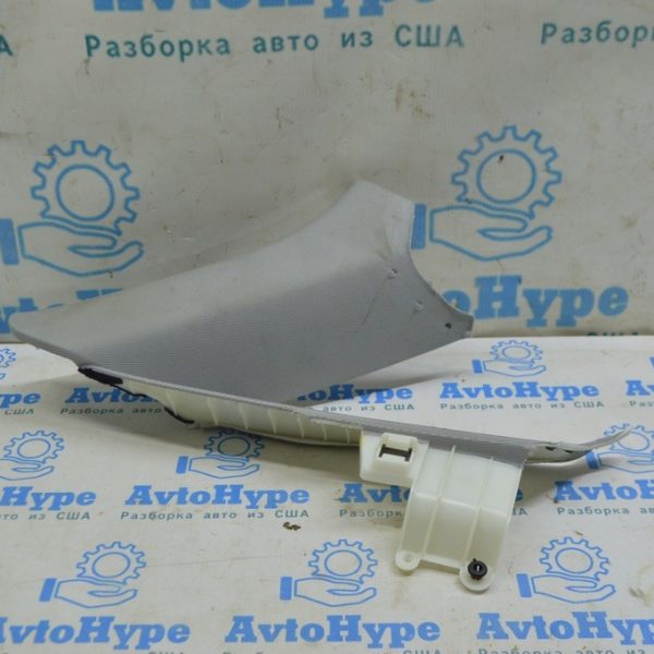 Накладка задней форточки левая Audi A4 B9 17- серая (01) 2 части 8W5867287B KMS