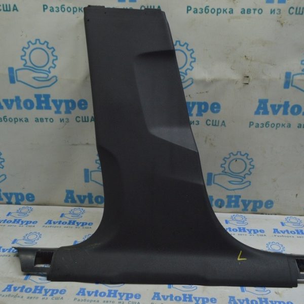 Накладка центральной стойки нижняя левая Audi A4 B9 17- черная 8W0867239A 4PK