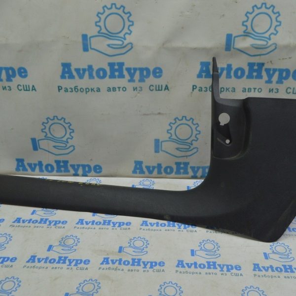 Накладка порога внутр передняя левая Audi A4 B9 17- черная 8W1867271A 4PK