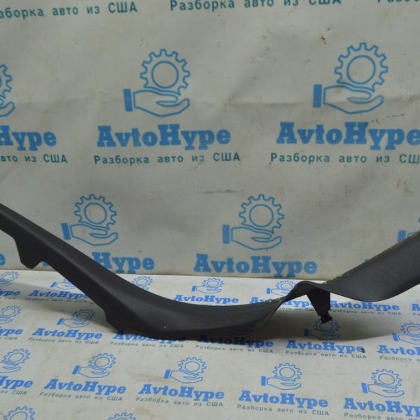 Накладка порога внутр задняя левая Audi A4 B9 17- черная 8W0867767A 4PK