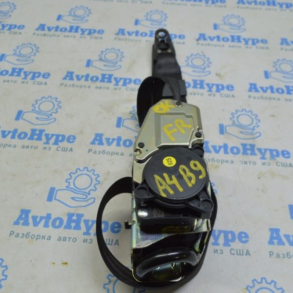 Пассажирский ремень безопасности Audi A4 B9 17- черный 8W0857706D V04
