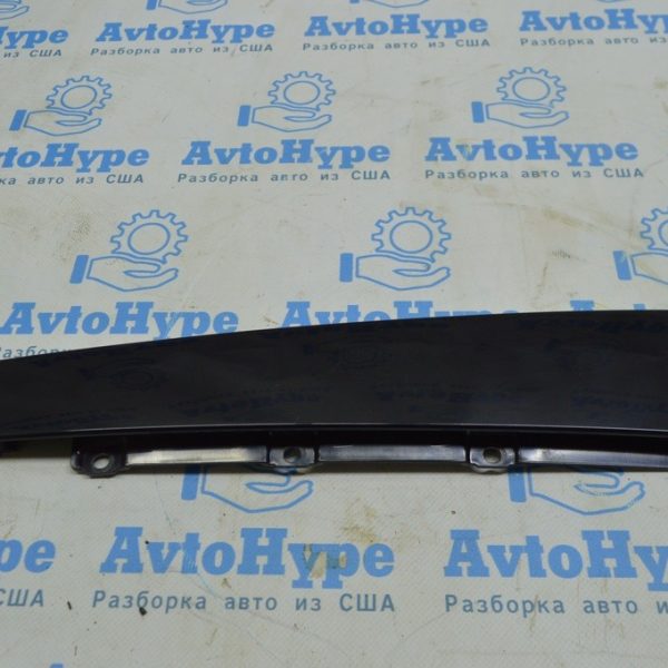 Накладка двери боковая задняя правая Audi A4 B9 17- передняя, черн глянец 8W0839902A 5FQ