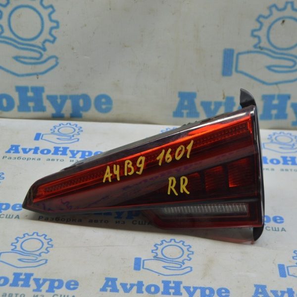 Фонарь внутренний крышка багажника правый Audi A4 B9 17-19 седан LED 8W5945094A