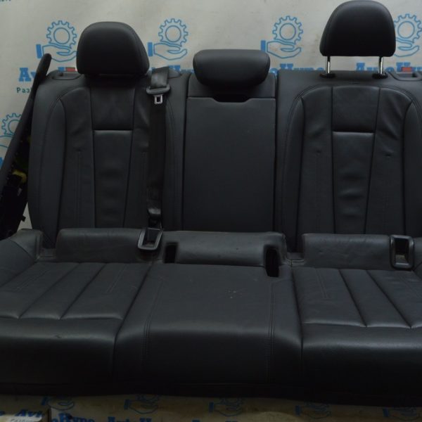 Задний ряд сидений 2 ряд Audi A4 B9 17-19 кожа, черный (01) 8W0-885-403-D-KGL
