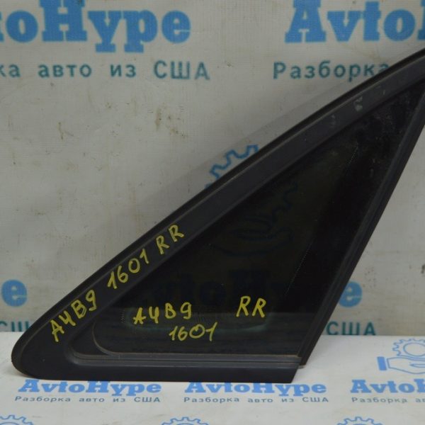 Форточка глухое стекло задняя правая Audi A4 B9 17-19 мат 8W5845300F NVB