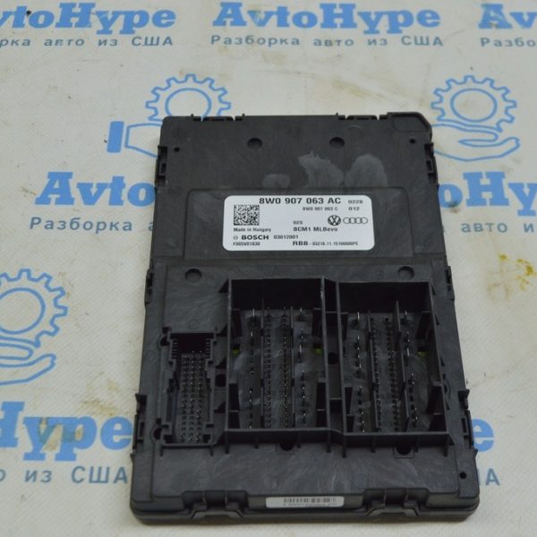 BCM Body Control Module Audi A4 B9 17- 8W0907063AC