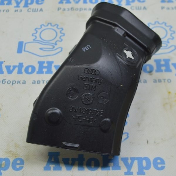 Воздуховод передней панели верхний левый Audi A4 B9 17- малый 8W1-819-725