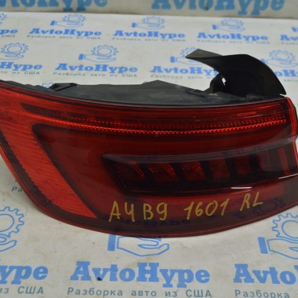 Фонарь внешний крыло левый Audi A4 B9 17-19 седан LED (01) 8W5-945-091-D