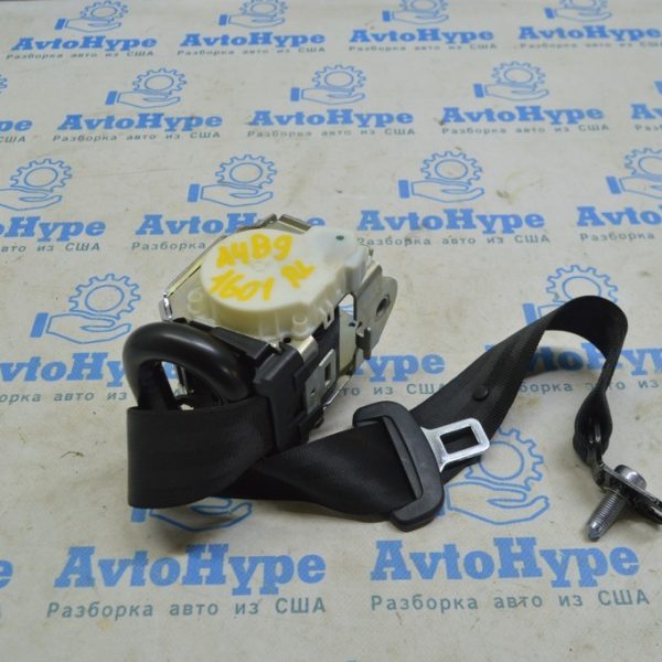 Ремень безопасности задний левый Audi A4 B9 17- черный 8W0857805A V04