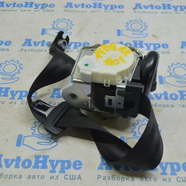 Ремень безопасности задний правый Audi A4 B9 17- черный 8W0857806A V04