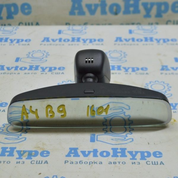 Зеркало внутрисалонное Audi A4 B9 17- черное, автозатемнение 8W0857511B 9B9