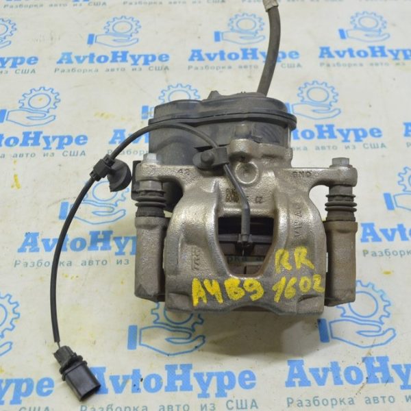 Суппорт задний правый Audi A4 B9 17- электро (02) надлом 8W0615404