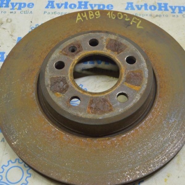 Диск тормозной передний левый Audi A4 B9 17- 314/25мм (02) 8E0407643A