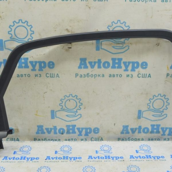 Рамка двери внутр задняя левая Audi A4 B9 17- черная 8W5867671