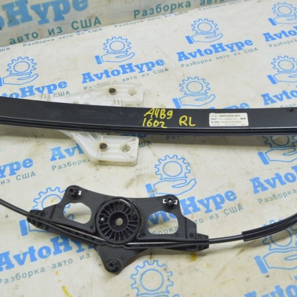 Стеклоподъемник механизм задний левый Audi A4 B9 17- 8W0839461