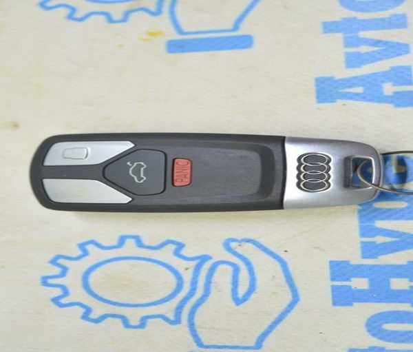 Ключ smart Audi A4 B9 17- тип 2, 4 кнопки, потёрт (02) 4M0-959-754-CM-TKE