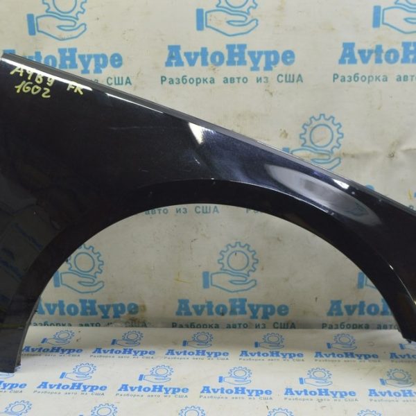 Крыло переднее правое Audi A4 B9 17-19 (02) черное 8W0-821-106-A