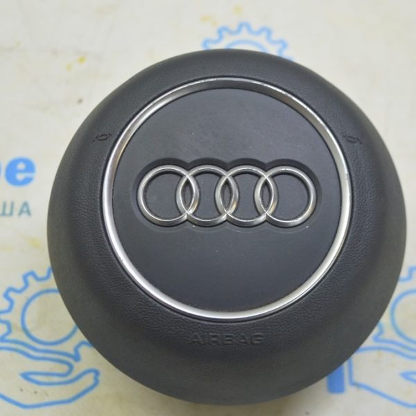 Подушка безопасности airbag в руль водительская Audi A4 B9 17- черная (02) 8W0880201AJ6PS