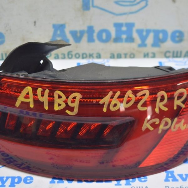 Фонарь внешний крыло правый Audi A4 B9 17-19 седан LED (02) 8W5-945-092-D