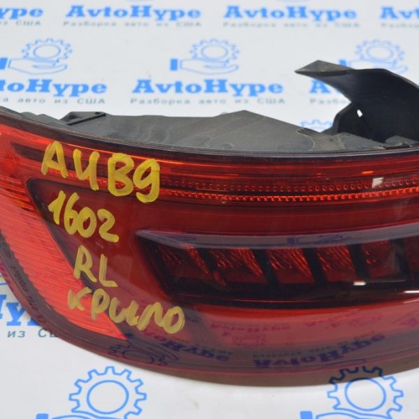 Фонарь внешний крыло левый Audi A4 B9 17-19 седан LED (02) 8W5-945-091-D