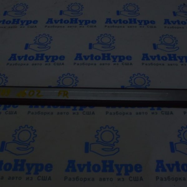 Накладка порога вненшняя передняя правая Audi A4 B9 17- хром 8W0853374F 9B9