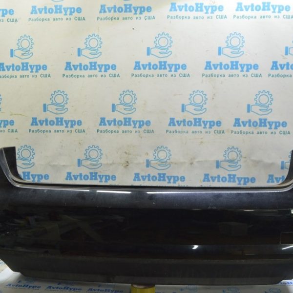 Бампер задний голый Audi A4 B9 17-19 черный (02) царапины 8W5807067 GRU