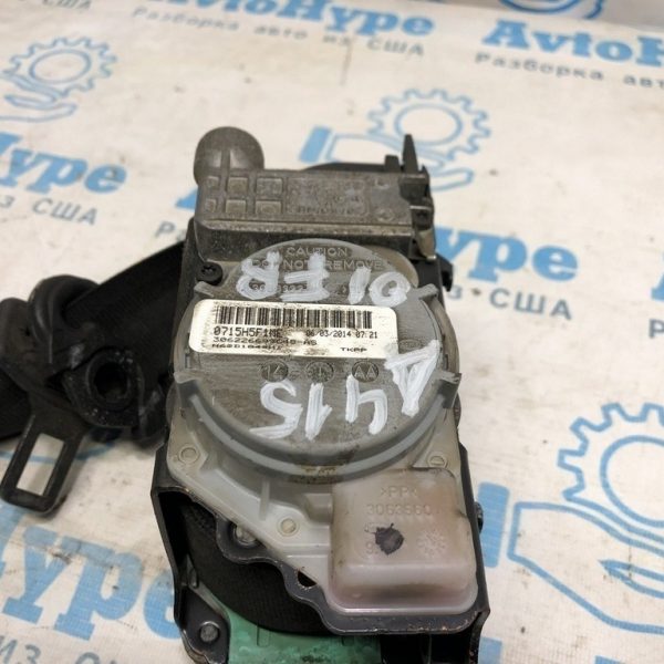 Пассажирский ремень безопасности Audi A4 B8 08-16 черный (01) под химчистку 8K1-857-706-H-V04