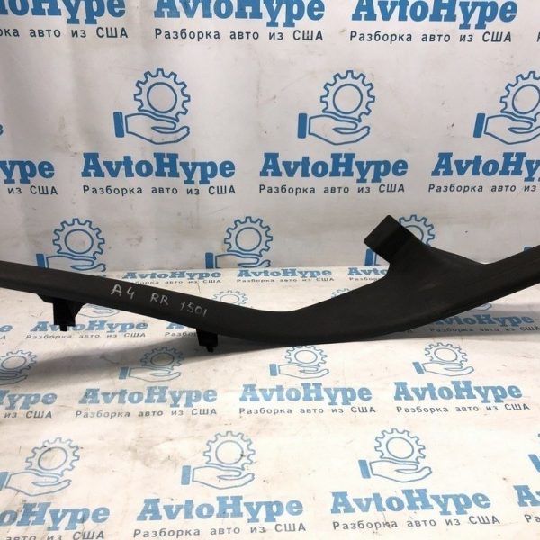 Накладка порога внутр зад прав Audi A4 B8 08-16 седан, черн 8K0-867-768-B-4PK