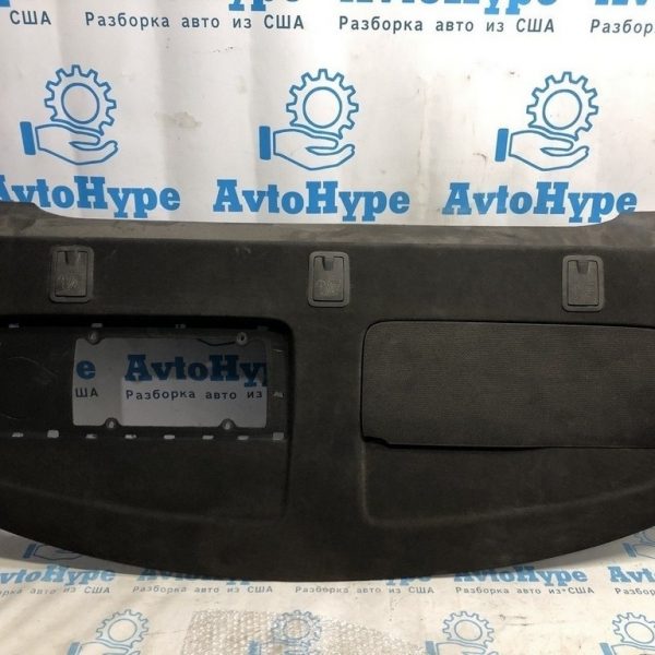 Полка задняя Audi A4 B8 08-16 чёрная  8K5-863-411-AB-V7